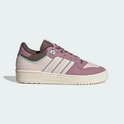 Adidas Originals Purple Rivalry Low 86 Sneakers In Weiss