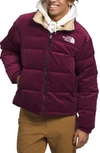 The North Face '92 Reversible Nuptse Puffer Jacket In Purple, Men's At Urban Outfitters In Medium Pink
