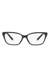 TIFFANY & CO 53MM RECTANGULAR OPTICAL GLASSES