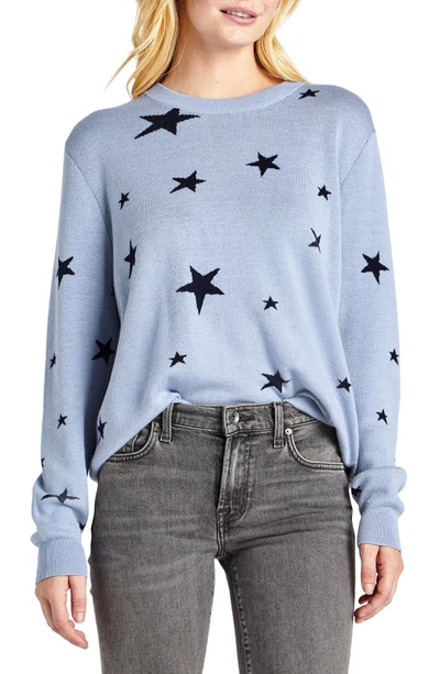 Splendid Natalie Drop-shoulder Star Jumper In Calypso