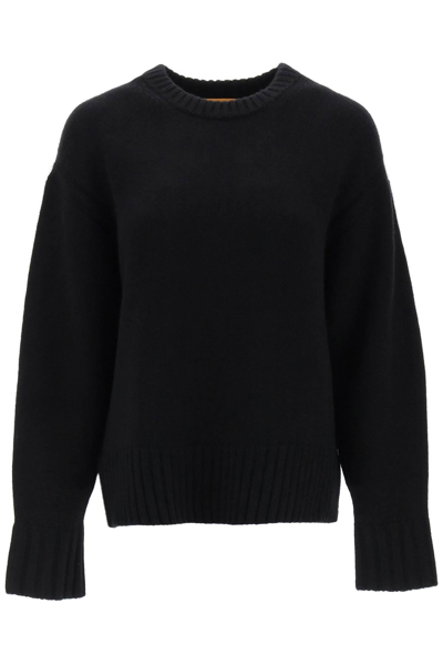 Guest In Residence Crew-neck Sweater In Cashmere In Black