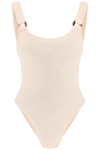 Hunza G Domino Scoop-neck Crinkle-knit Swimsuit