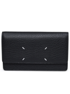 MAISON MARGIELA MAISON MARGIELA WOMAN MAISON MARGIELA BLACK CALF LEATHER WALLET