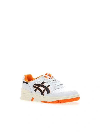 Asics Sneakers In White Orange