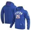 PRO STANDARD PRO STANDARD SAQUON BARKLEY ROYAL NEW YORK GIANTS PLAYER NAME & NUMBER PULLOVER HOODIE