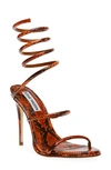 STEVE MADDEN EXOTICA ANKLE WRAP SANDAL