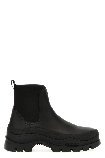 Moncler Larue Chelsea Boots In Black