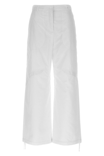 Moncler Pants In White