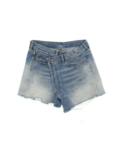 R13 Shorts In Turner Blue