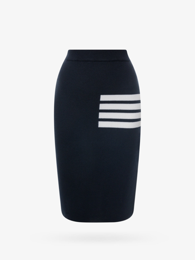 Thom Browne Woman Skirt Woman Blue Skirts