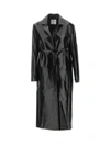 Courrèges Coat  Woman Color Black In Black