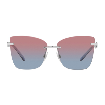Dolce & Gabbana Eyewear Butterfly Frame Sunglasses In Silver