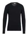 Markup Man Sweater Navy Blue Size Xxl Viscose, Nylon, Acrylic, Cashmere