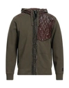 C.p. Company C. P. Company Man Sweatshirt Military Green Size Xs Cotton, Polyamide