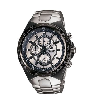 Pre-owned Casio Genuine Edifice Men's Metal Band Wristwatch Ef-534d-7a