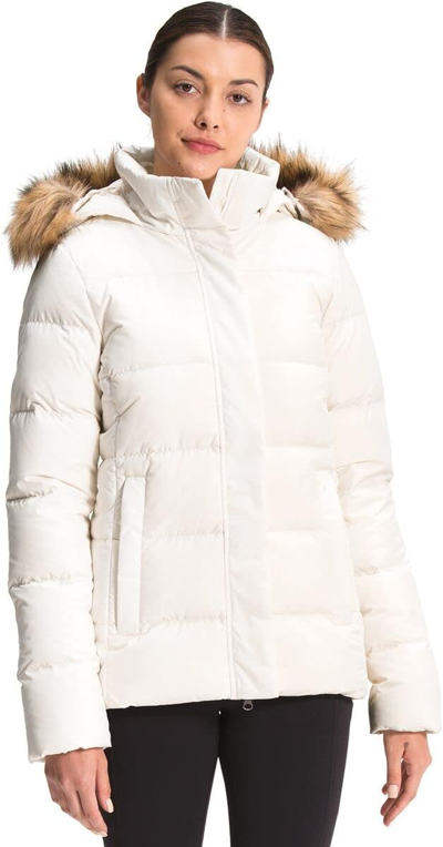 Pre-owned The North Face Women's Gotham Jacket - Vintage White In Gardenia White
