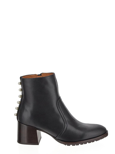 Chie Mihara Nareya Ankle Boots In Black