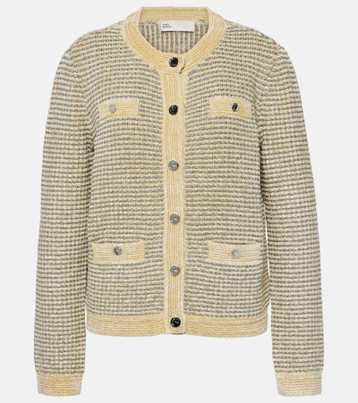 Tory Burch Jumpers In Ivory,metallic Grey