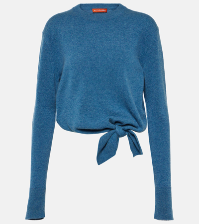 Altuzarra Nalini Cashmere Sweater In Denim Blue