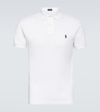 Polo Ralph Lauren Embroidered Logo Short-sleeve Polo Shirt In White
