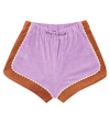 ZIMMERMANN AUGUST COLORBLOCKED TERRY SHORTS