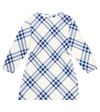 BURBERRY CHECKED COTTON DRESS