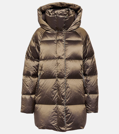 Varley Olive Canton Down Jacket In Green
