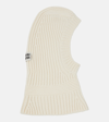 Miu Miu Wool-blend Ski Mask In White