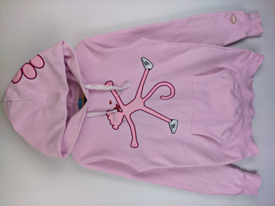 Pre-owned Cartoon Network Stealspink Panther Hoodie Pullover By Colonize In Pink
