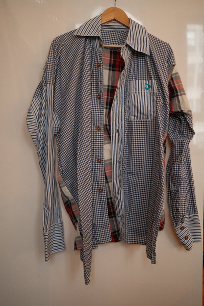 Pre-owned Vivienne Westwood Oversized Multipatterned Button Up In Checkered