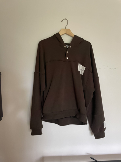 トップス kiko kostadinov kk. hoodie. 01 Brown 44 Pre-owned Kiko Kostadinov Kk Hoodie Brown | ModeSens