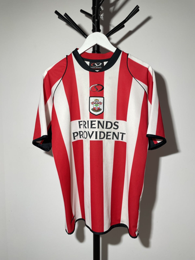 Pre-owned Soccer Jersey X Vintage Southampton Home Provident Jersey In White