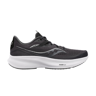 Pre-owned Saucony Ride 15 Wide 'black White'