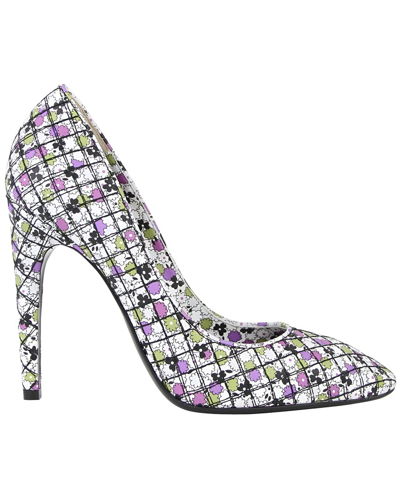 Bottega Veneta Leather Pump In Green