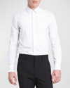 Valentino Garavani Men Shirt With Rockstud Untitled Studs In White
