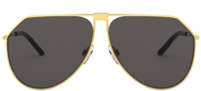 Dolce & Gabbana Eyewear Aviator Sunglasses In Gold