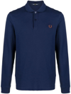 FRED PERRY FP LONG SLEEVE PLAIN FRED PERRY SHIRT