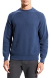 THEORY TOBY THERMAL CASHMERE CREWNECK SWEATER