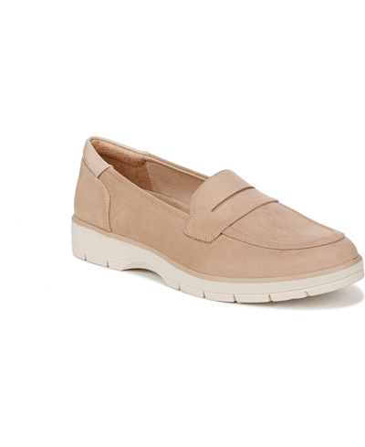 Dr. Scholl's Women's Nice Day Loafers In Sand Fabric