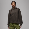 Jordan Women's  Brooklyn Fleece Hoodie In Brown