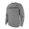 Nike Florida State Club Fleece  Men's College Crew-neck Sweatshirt In Grey