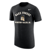 Nike Wake Forest  Men's College T-shirt In Black