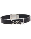 SAINT LAURENT SAINT LAURENT OPYUM WRAP LEATHER BRACELET