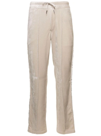 Tom Ford Bonded Vlour Pants In Neutrals