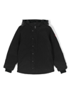 Canada Goose Logan Down Jacket In Black