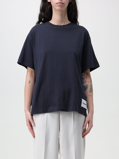 Jil Sander T-shirt  Damen Farbe Blau In Blue