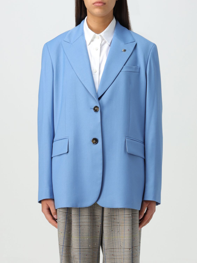 Manuel Ritz Blazer  Damen Farbe Hellblau In Gnawed Blue