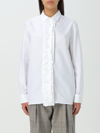 MANUEL RITZ 衬衫 MANUEL RITZ 女士 颜色 白色,F00719001