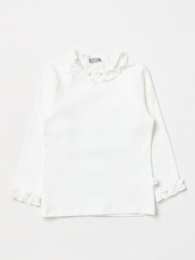 Il Gufo Kids' T-shirt  Kinder Farbe Weiss In White