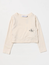 Calvin Klein T-shirt  Kinder Farbe Yellow Cream